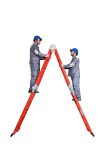 نردبان آلومینیومی مدل آسان ساز تک مفصله