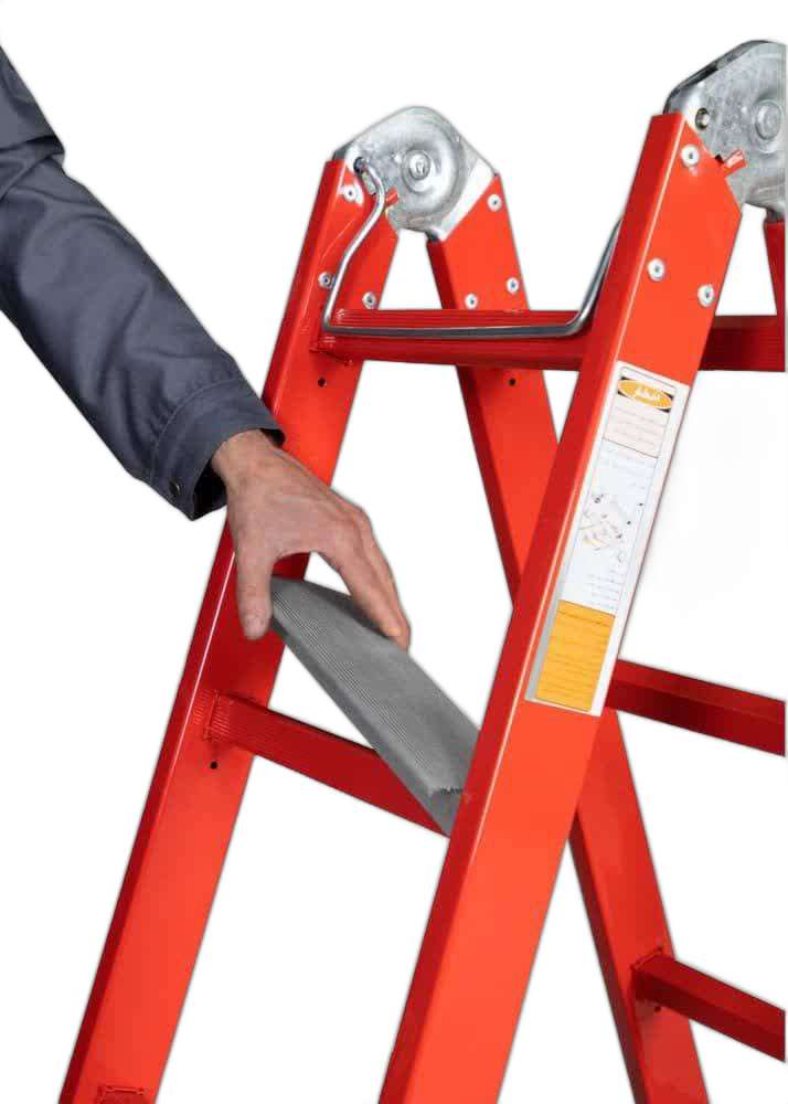 نردبان آلومینیومی مدل آسان ساز سه مفصله