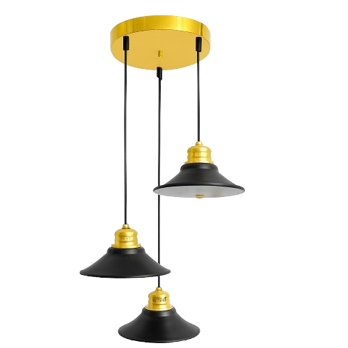 چراغ آویز اورانوس پلاس سه شعله