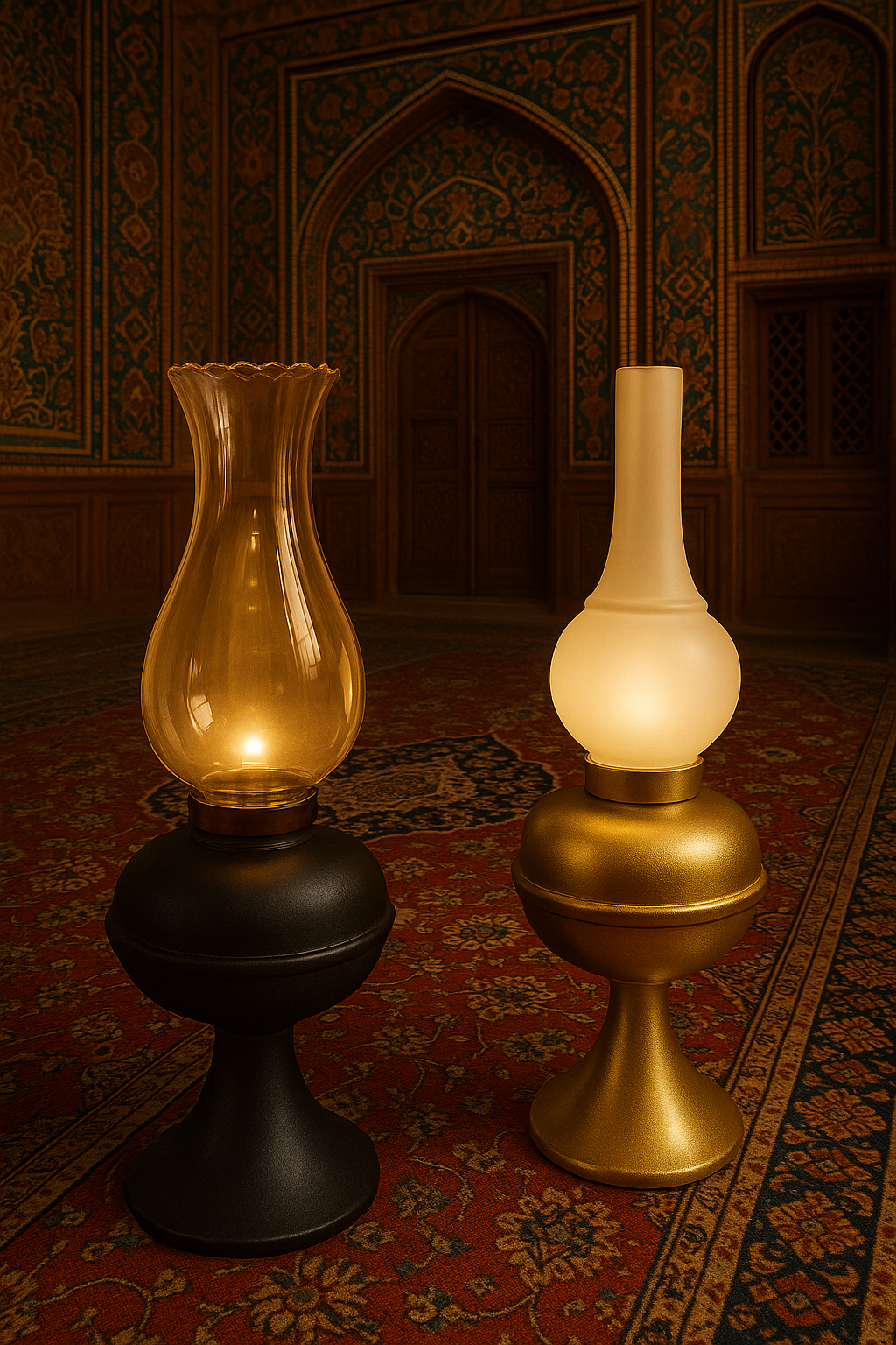 چراغ شارژی گردسوز لاله