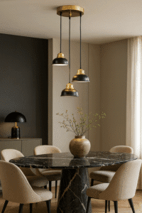 چراغ آویز ژوپیتر سه شعله